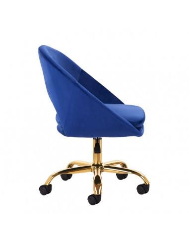4Rico swivel chair QS-MF18G navy blue