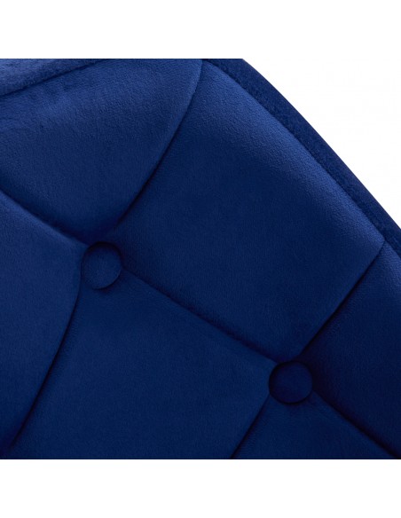 4Rico swivel chair QS-BL14G navy blue