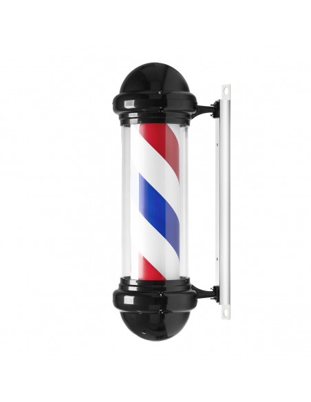 Illuminated plafond barber shop BB-02 black, large