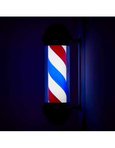 Illuminated plafond barber shop BB-02 black, large