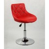 Chair for beauty salon. Chair for hairdresser. Chair for nail salon. Chair Grey White BFHC931N