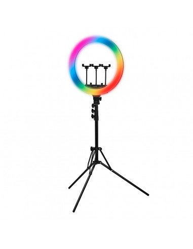 GLOW 18" bsc RGB ring lamp with 45W tripod