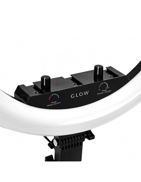GLOW 18" bsc RGB ring lamp with 45W tripod