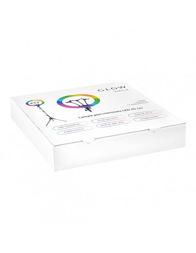 GLOW 18" bsc RGB ring lamp with 45W tripod