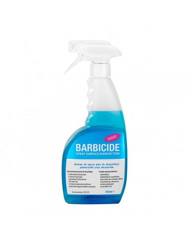 Barbicide spray for disinfection of all surfaces 750ml fragranced  