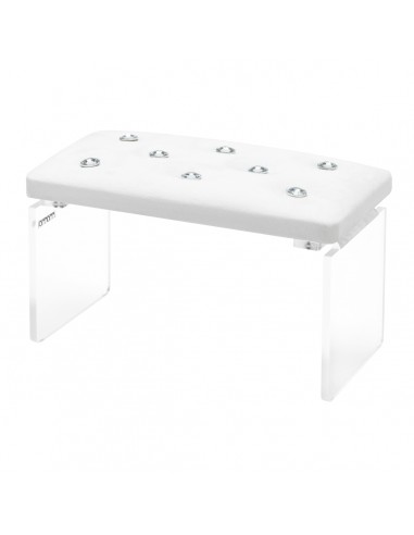 Momo Diamond manicure support stand Velour Ecru