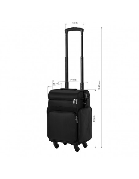 Look 328 cosmetic case on wheels