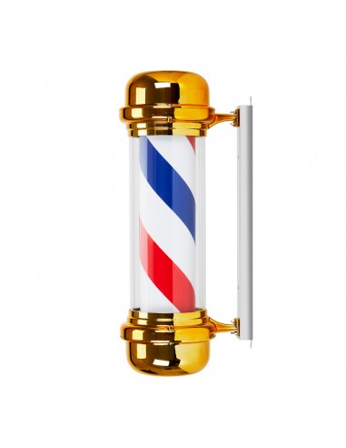 Illuminated plafond barber shop BB-02 gold large