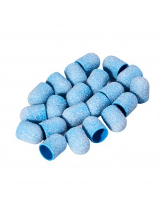 Exo blue med abrasive cap 13mm / 60 20pcs Hard Cap
