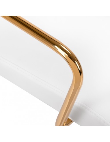 Cosmetic chair QS-OF211G white