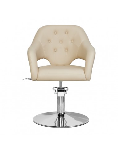 Hairdressing chair Gabbiano Parma beige  