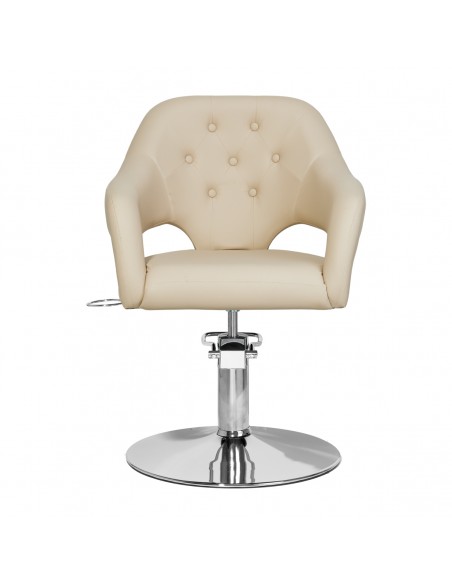 Hairdressing chair Gabbiano Parma beige  