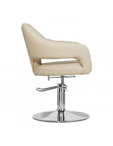 Hairdressing chair Gabbiano Parma beige  