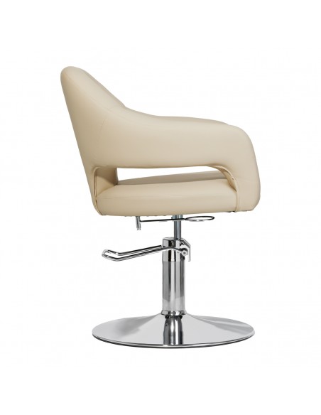 Hairdressing chair Gabbiano Parma beige  