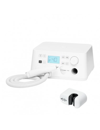 KIT: Saeyang Marathon Cyclone-Vac podiatry nail drill machine with absorber + Mini 969 storage unit