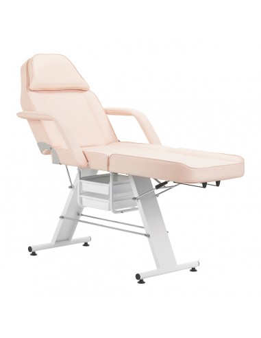 Basic 202 cosmetic chair with trays pink