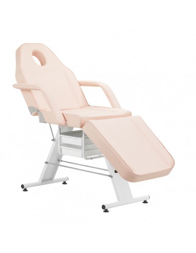 Basic 202 cosmetic chair with trays pink