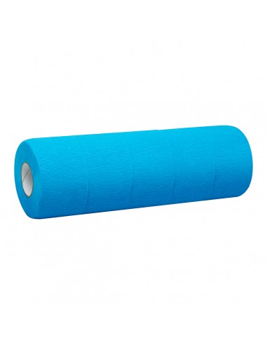 Hairdressing paper collar 5 pcs. blue