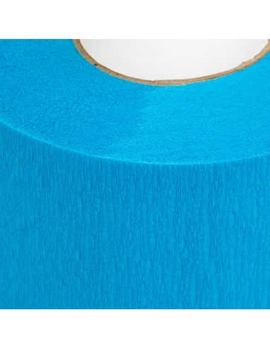 Hairdressing paper collar 5 pcs. blue