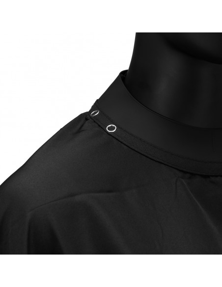 Barber hairdressing cape with elastic band J-458