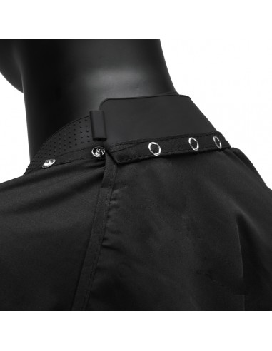 Barber hairdressing cape with elastic band J-458