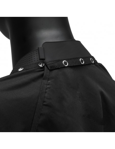 Barber hairdressing cape with elastic band J-458