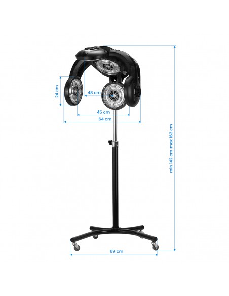 Gabbiano standing infrazon GL-505S black