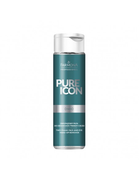 Farmona pure icon biphasic face and eye make-up remover 250ml