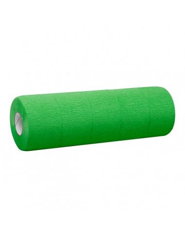 Hairdressing paper collar 5 pcs. green