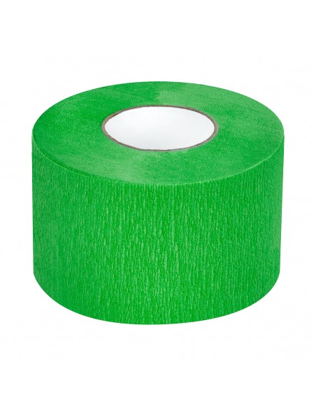 Hairdressing paper collar 5 pcs. green