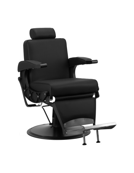 Gabbiano barber chair Continental black