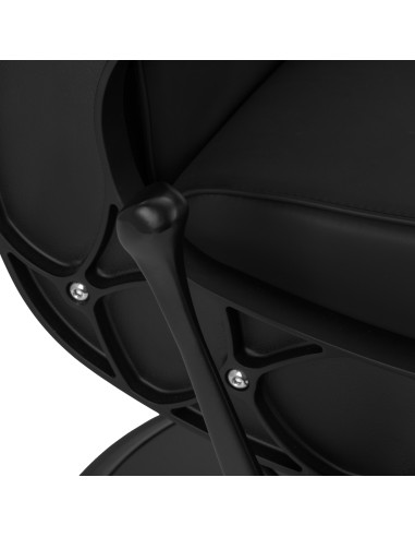 Gabbiano barber chair Continental black