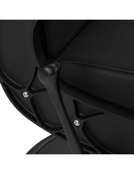 Gabbiano barber chair Continental black