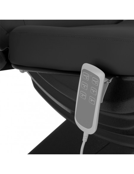 Electric cosmetic chair SILLON CLASSIC 3 motors black