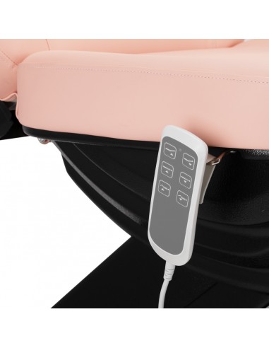 Electric cosmetic chair SILLON CLASSIC 3 motors pink