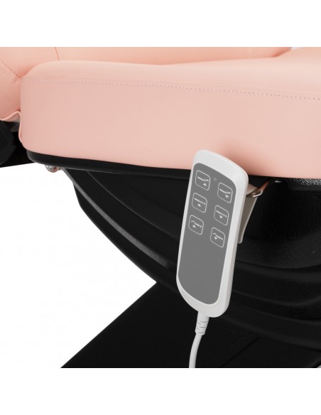 Electric cosmetic chair SILLON CLASSIC 3 motors pink