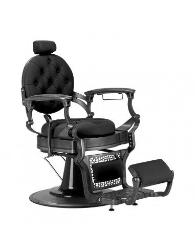 Barber chair Gabbiano Niccolo Black