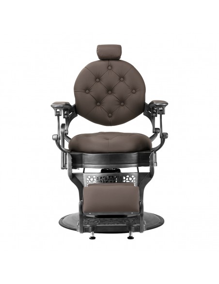 Barber chair Gabbiano Niccolo Brown