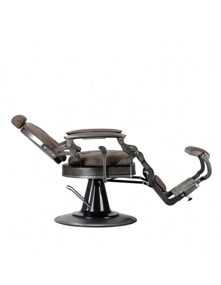 Barber chair Gabbiano Niccolo Brown