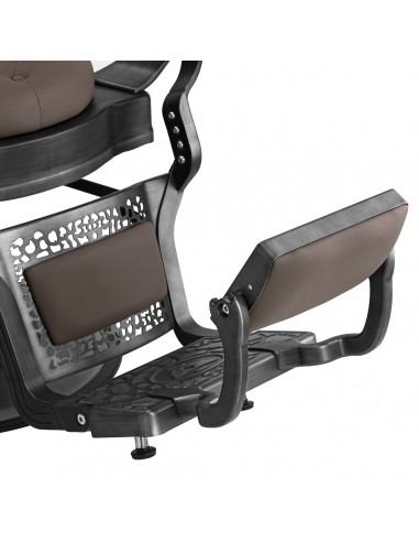 Barber chair Gabbiano Niccolo Brown