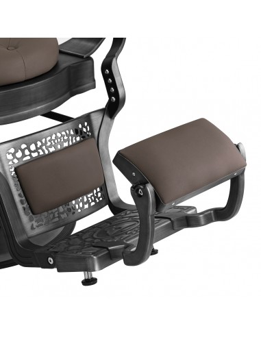 Barber chair Gabbiano Niccolo Brown