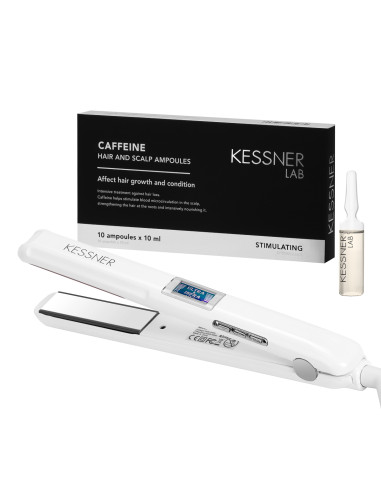 Kessner Lab Caffeine Hair Care and Ampoules Set.