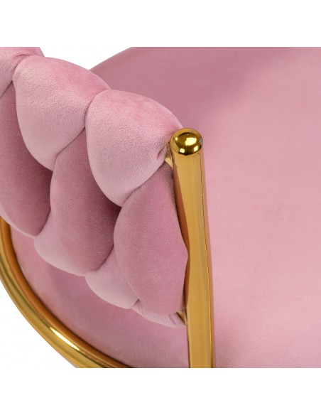 4Rico swivel chair QS-GW01G pink