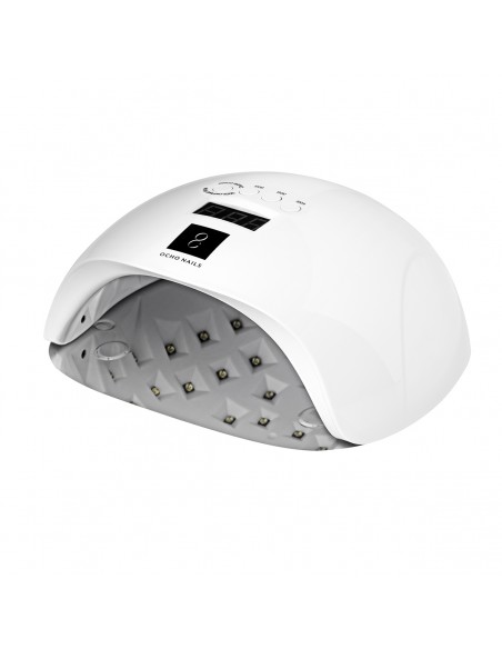 UV LED Lamp OCHO NAILS X13 65W white with mirrored bottom