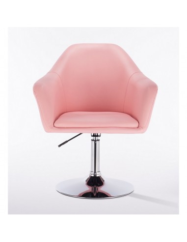 Exclusive pink chair for beauty salon. Exclusive pink chair for hairdresser and nail salon. Chair Pink  BFHC547