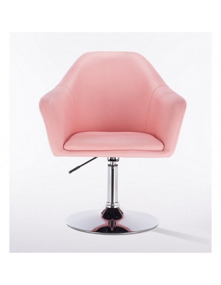 Exclusive pink chair for beauty salon. Exclusive pink chair for hairdresser and nail salon. Chair Pink  BFHC547