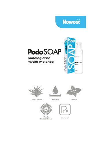 Podoland Podosoap podological soap in foam 100 ml