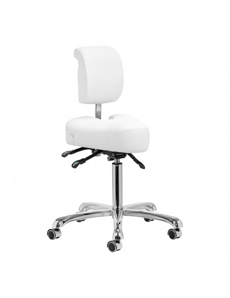 Giovanni podiatry stool 1005 white