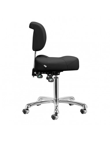 Giovanni podiatry stool 1005 black