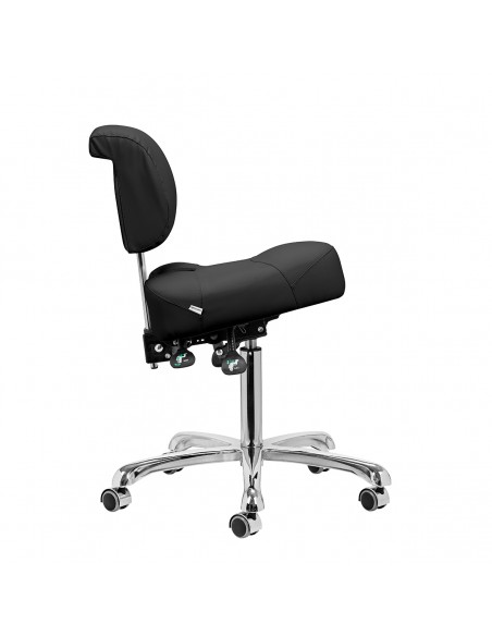 Giovanni podiatry stool 1005 black